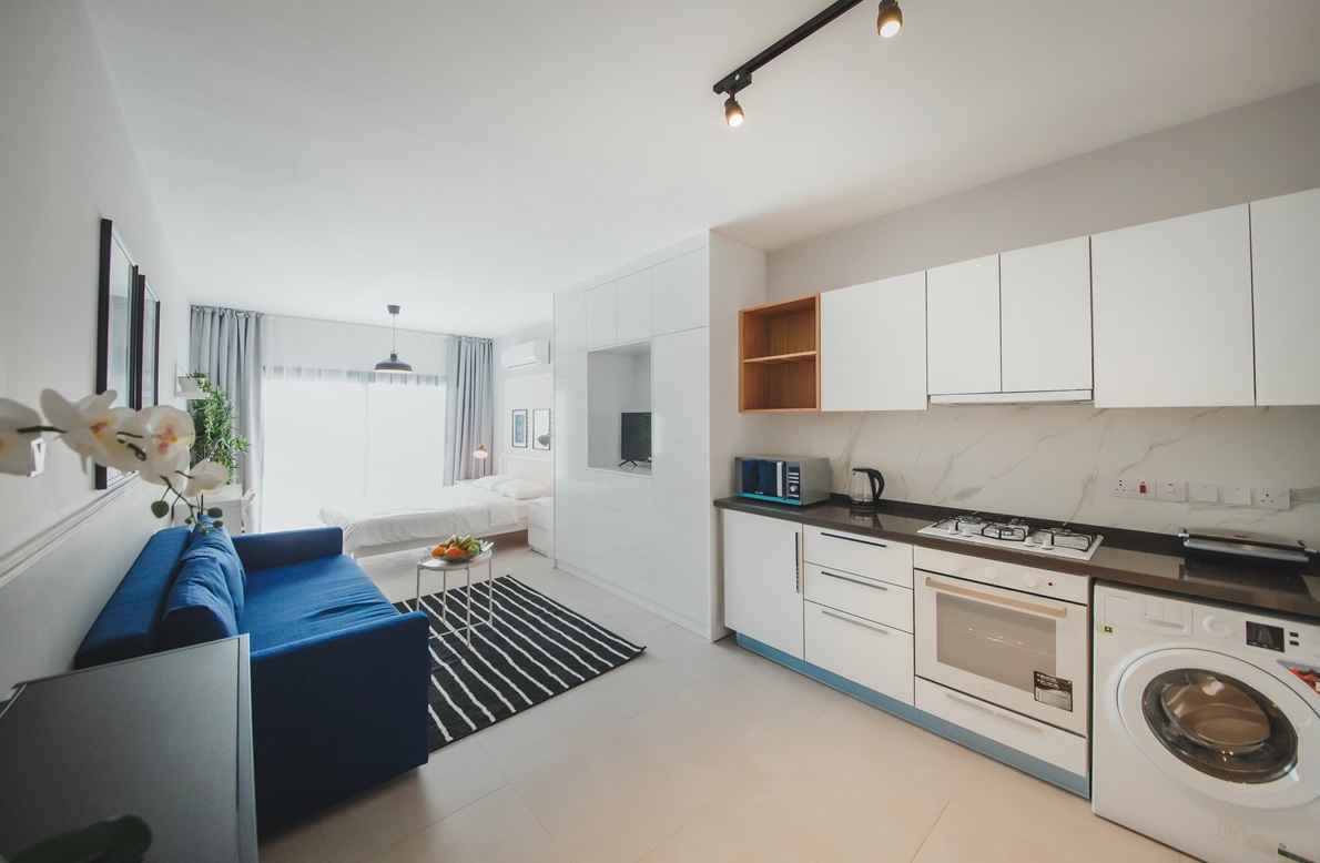 Caesar Blue – studio – salon i jadalnia (2)