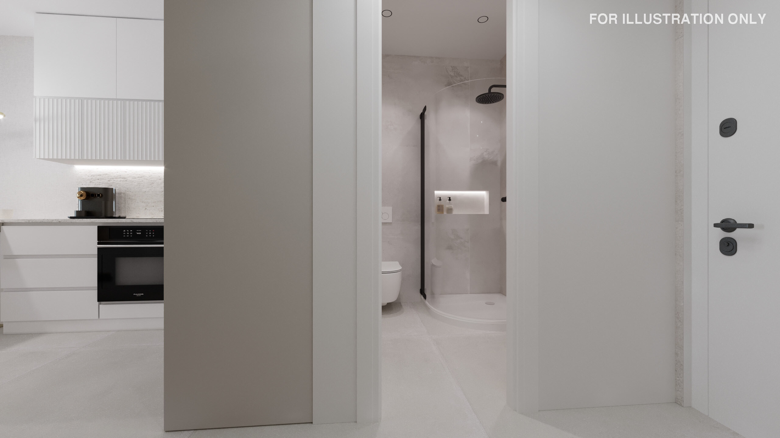 Caesar Palm Jumeirah Studio – aranżacja wnętrza 10