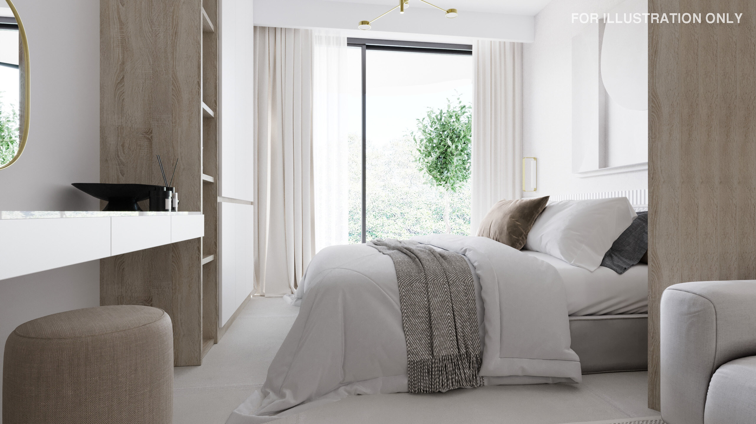 Caesar Palm Jumeirah Studio – aranżacja wnętrza 9