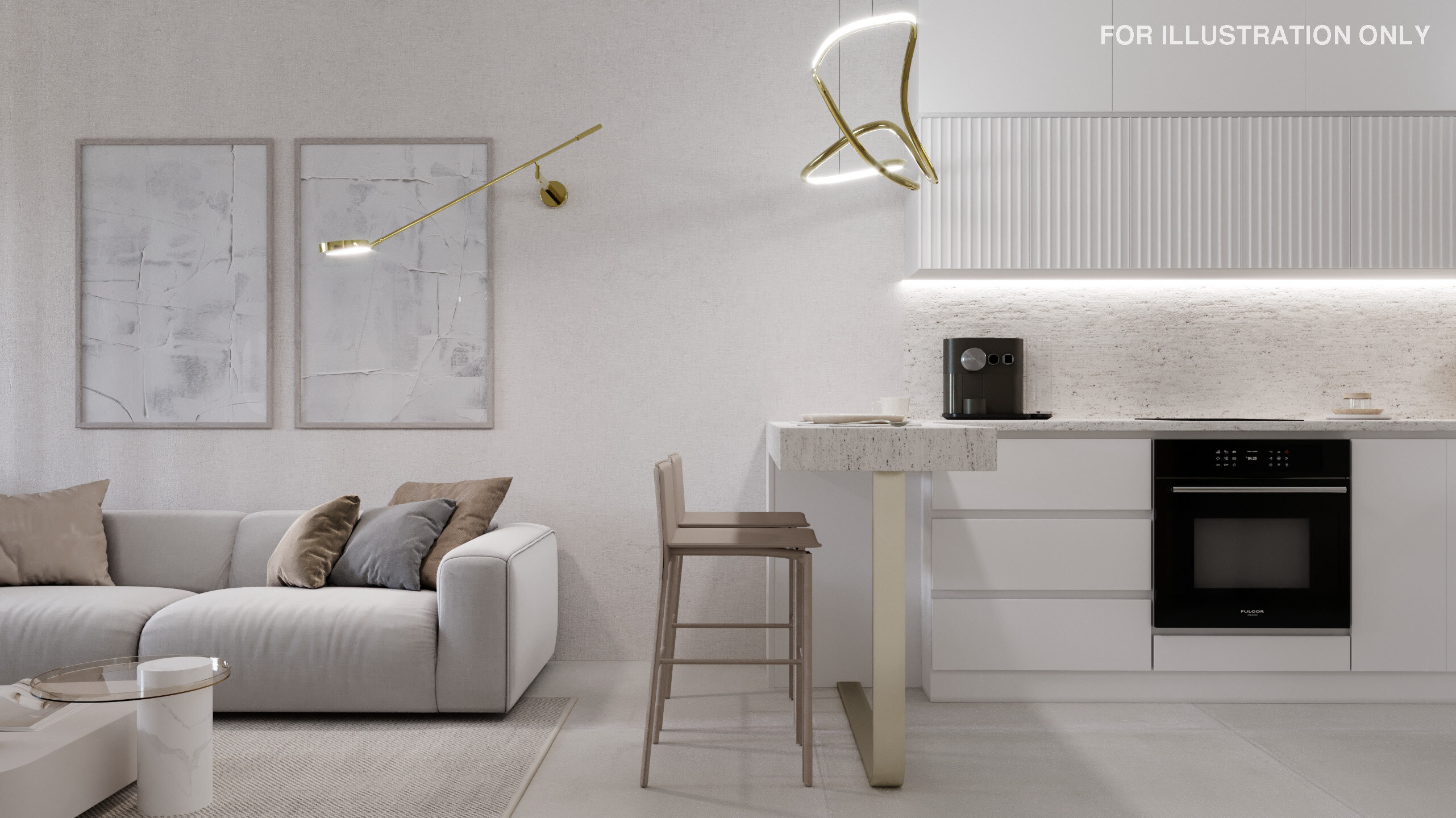 Caesar Palm Jumeirah Studio – aranżacja wnętrza 5