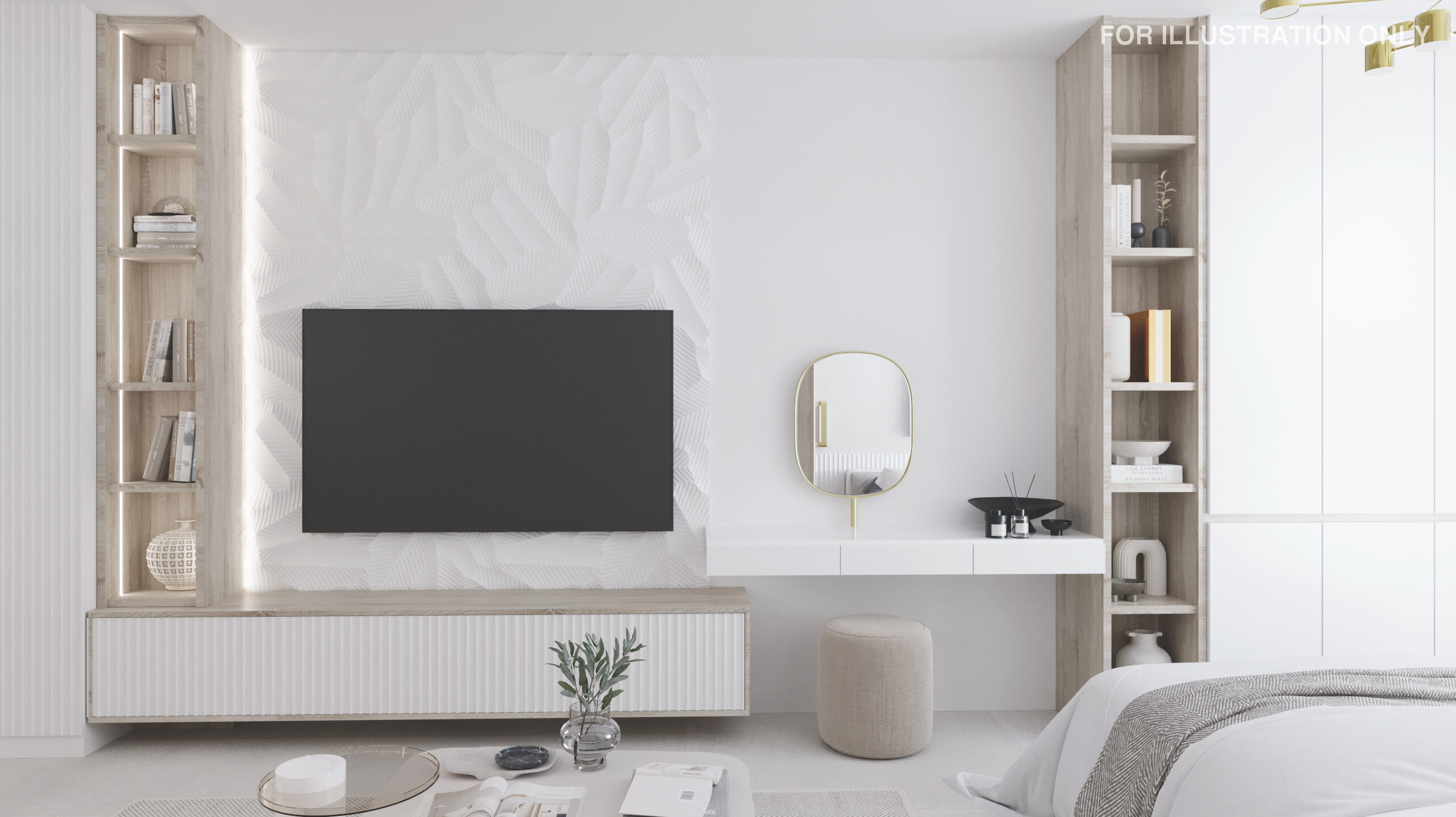 Caesar Palm Jumeirah Studio – aranżacja wnętrza 1